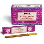 Satya Mystic Yoga Incense Sticks 15g Box of Twelve Special Offer